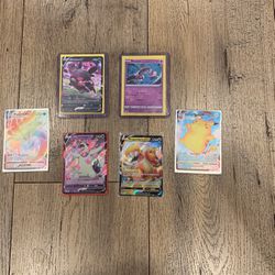 Pokemon Cards For Sale 6 Cards
