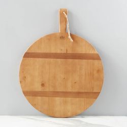 etúHOME- Round Pine Charcuterie Board, Medium