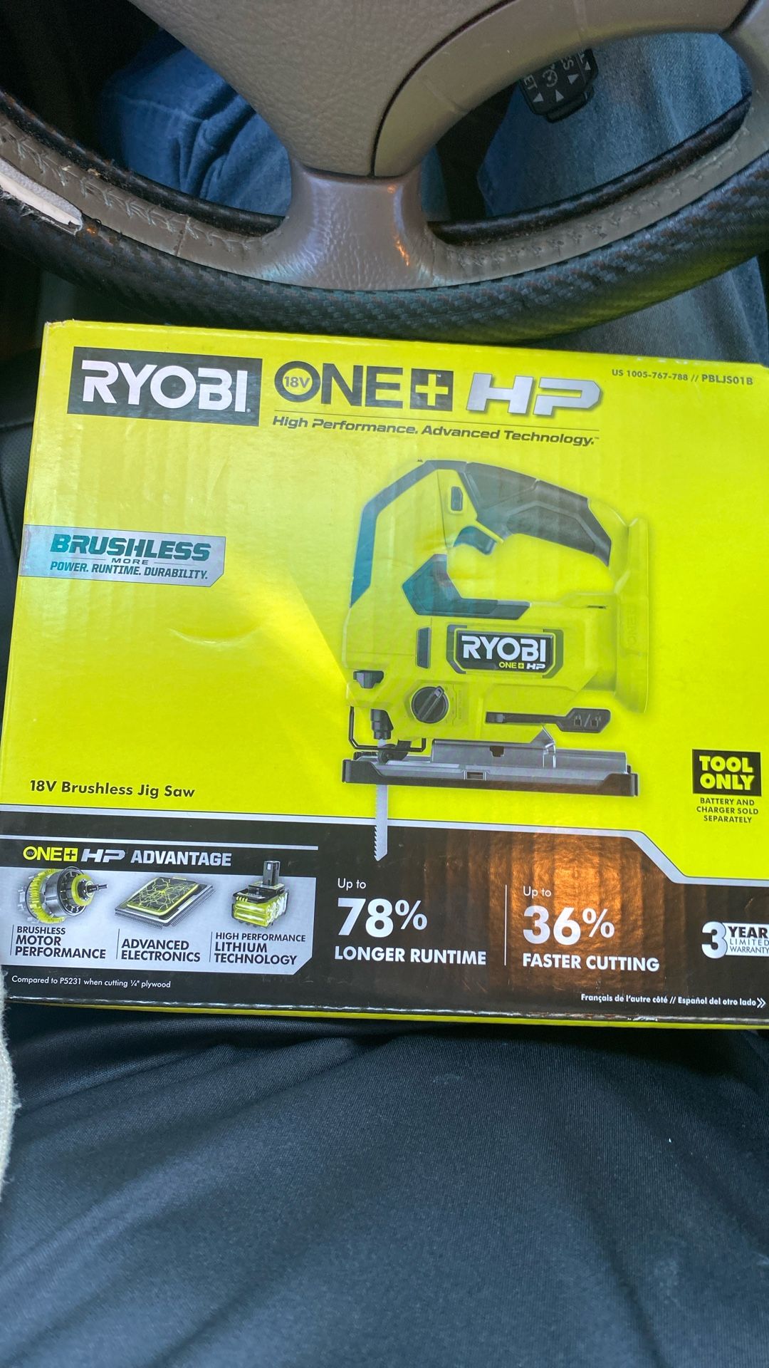 Ryobi One + HP JIG SAW