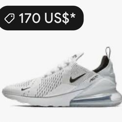 Nike Air Max 270 Men #9-1/2  White