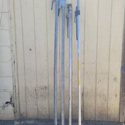 Round Jack Load Bar with Welded Feet