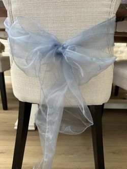 Organza Chair Sash