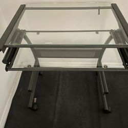Computer Desk Tempered Glass