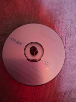 BLANK RECORDABLE CD-RW