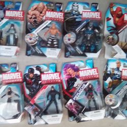 Marvel Action Figures , 8 In The Lot