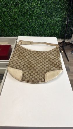 Gucci GG Canvas Hobo Shoulder Bag
