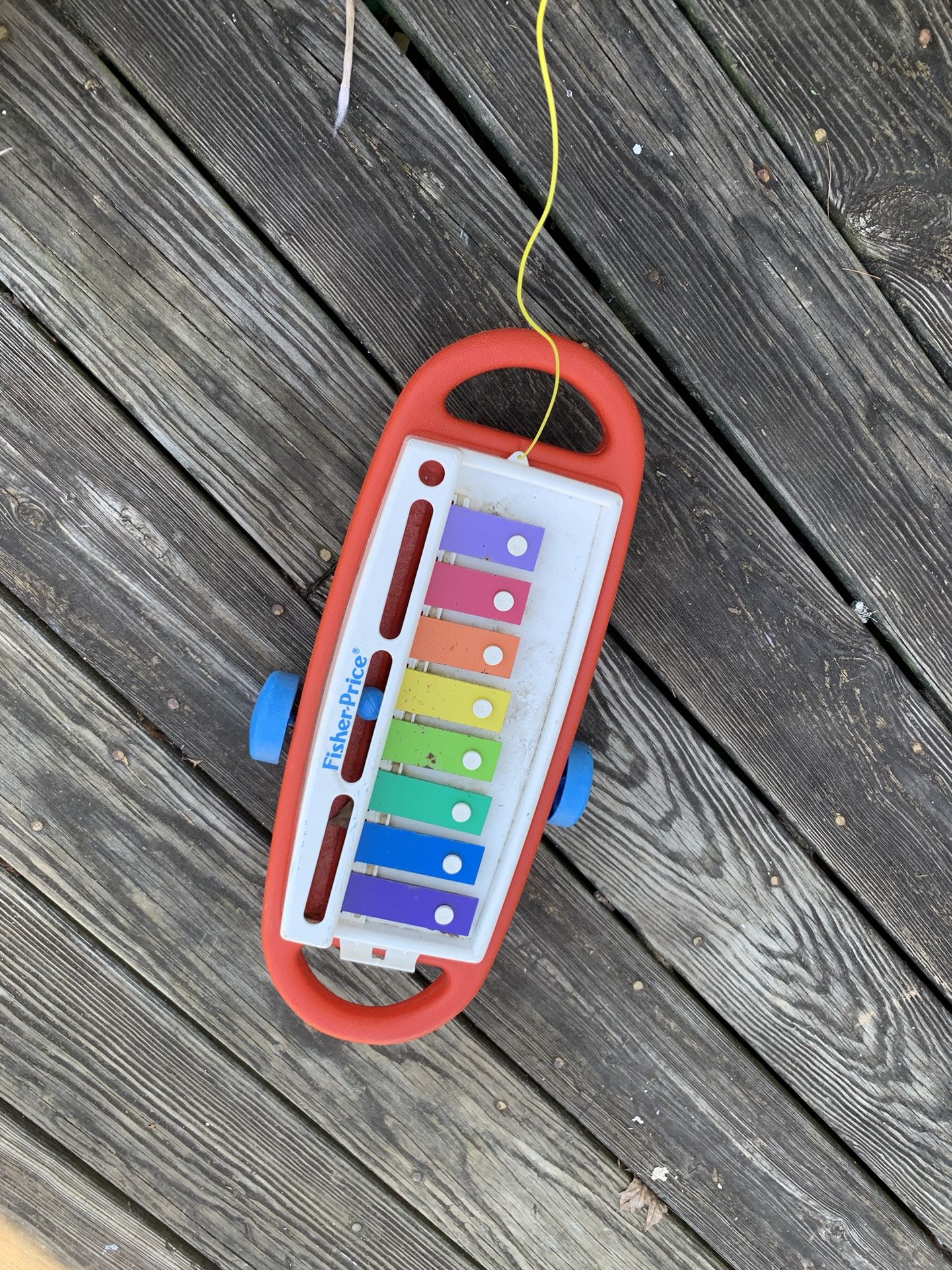 Vintage Fisher Price Pull-A-Tune Xylophone