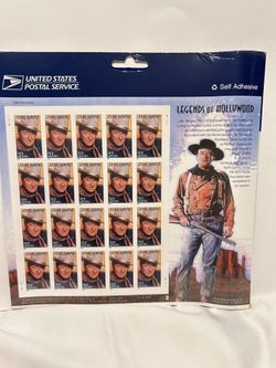 Legends Of Hollywood Stamp Collection