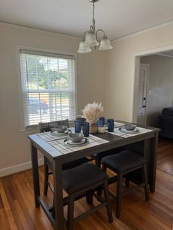 Ashley future 4 person dining room table set