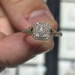 Rose Gold Engagement Ring