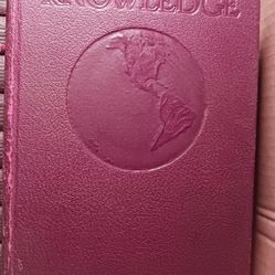 1931 Book Of Knowledge Original Encyclopedia 