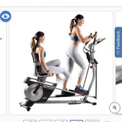 2 In 1 Bike And elliptical 