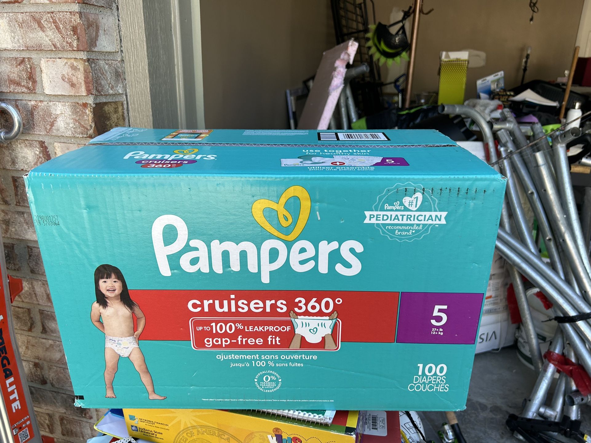 Pampers Cruisers Size 5 100 Count