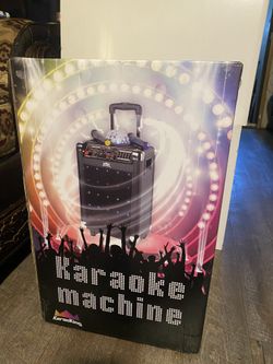 Karaoke Machine Bluetooth Fm Radio 
