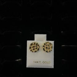 14 K Men Earrings