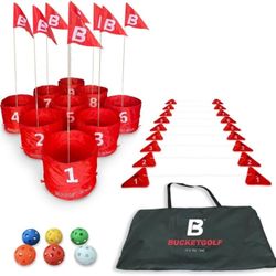 NEW Bucketgolf Game Pro The Original Ultimate Backyard Golf Game for Family