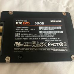 SAMSUNG   V-NAND SSD 870 EVO 500GB