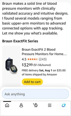 Blood pressure cuff