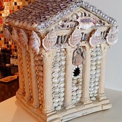 Decorative Shell Birdhouse