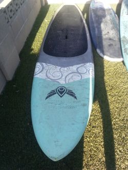 15 ft paddle board almost new