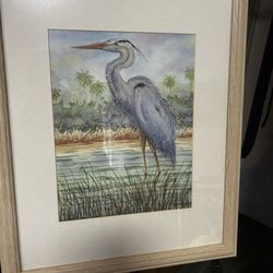 Water color art work by Robert Reibar