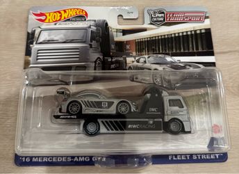 Hot wheels Mercedes AMG GT3 Fleet Street Transport