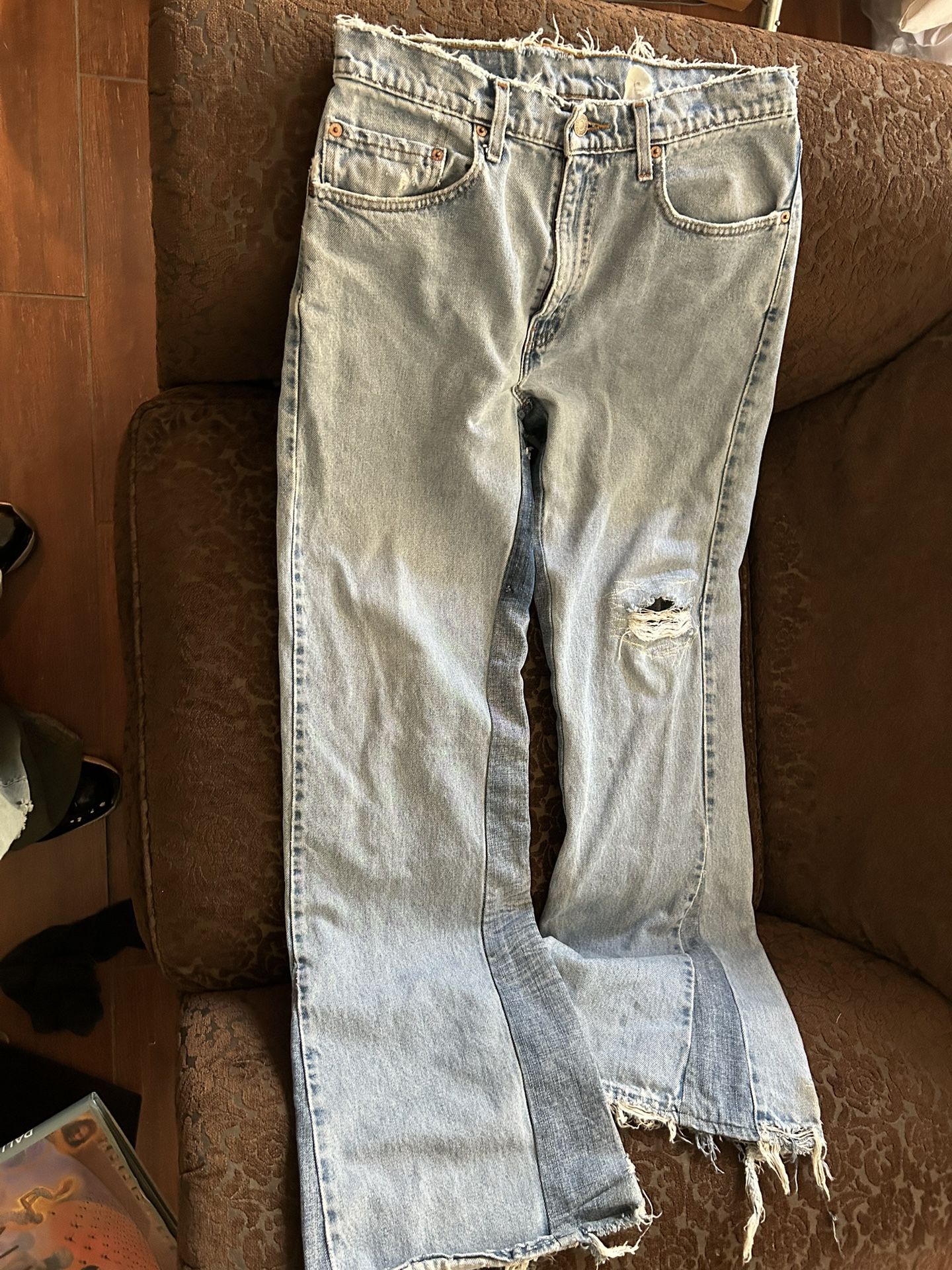 Custom Flared Levis