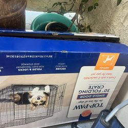 BRAND NEW 30” DOG CRATE