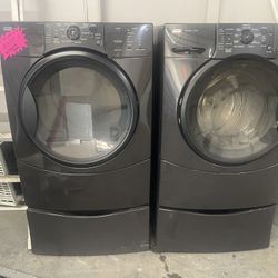 Kenmore Front Load Washer And Electric Dryer Set