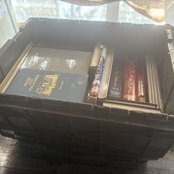 Big Box Full Of Old Classic Books 