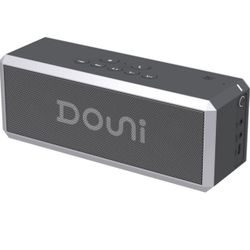 new-Douni (A7) 20W Portable Bluetooth Wireless Stereo Speaker with Enhanced Bass, LED Button Backlighting,Support Handsfree Calling, NFC,Works with iP