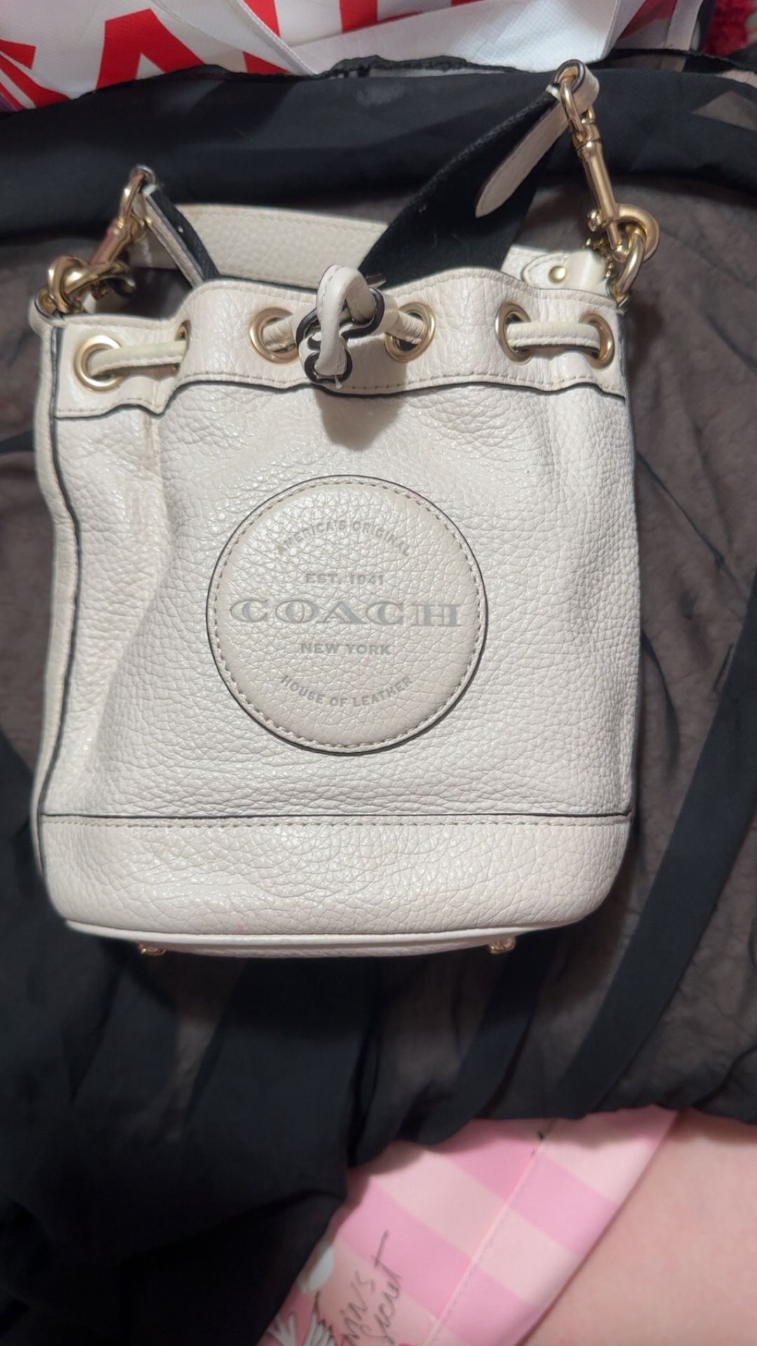 Dempsey Drawstring Bucket Bag With Matching Wallet Sold Out