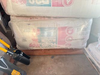 R38 faced insulation 24” wide - brand new