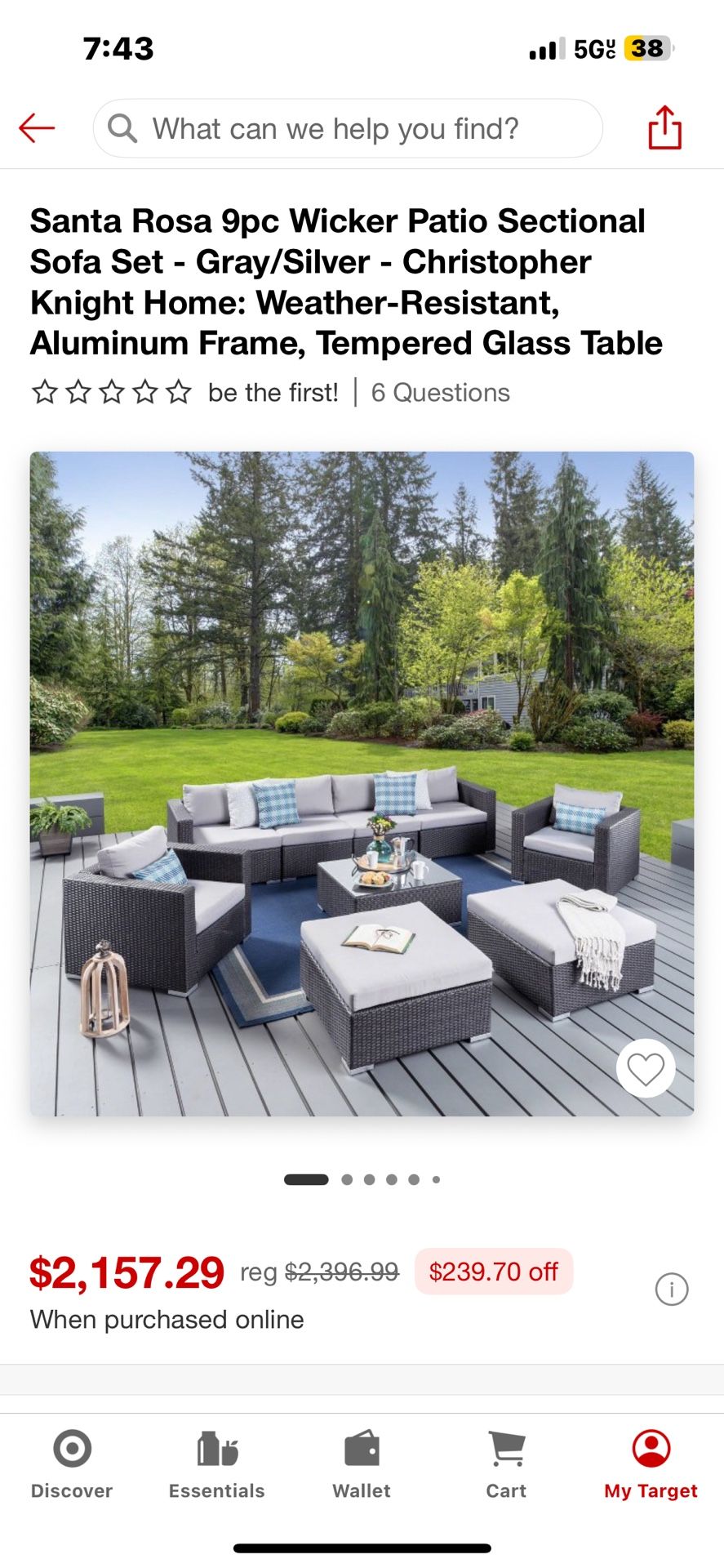 Patio Set