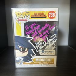 Midnight Funko Pop Signed 