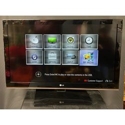 LG 42-inch Full HD 1080p LCD TV, no remote. New universal remote available for $10