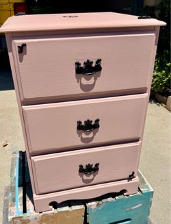 Cute Pink Nightstand