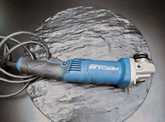 Hercules HE65 Angle Grinder 4.5"-6" 13A Trigger Grip Corded 5/8"-11 Spindle