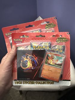 Pokemon ascended heroes tech sticker collection