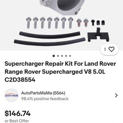 Range Rover Sport Supercharger Pulley Kit 