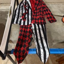 Clown Halloween Costume 