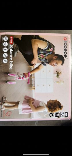 ALLOBEBE 3 WHEEL BALANCE BIKE FOR TODDLERS