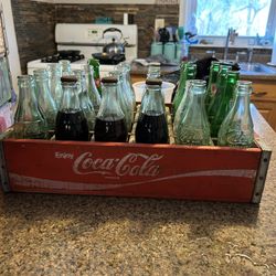 Coke Cases with Bottles