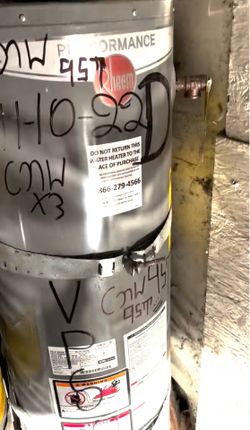 Water heater 20Gals good working with one year warranty