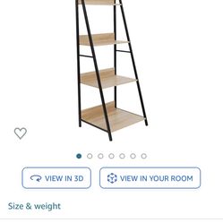 ladder shelf