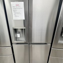 LG Side By Side With Door In Door With Craft Ice Maker Unused 