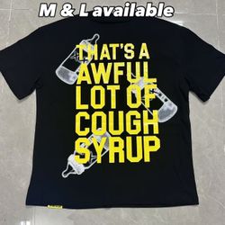 Black “baby Bottle ALOC “ Shirt