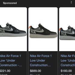 Air Force 1 Low Under Construction 