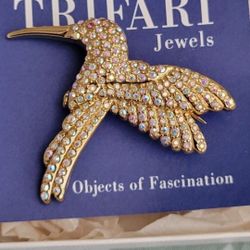 Humming Bird Jewels Brooch