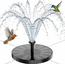 Solar Bird Bath Fountain Pump